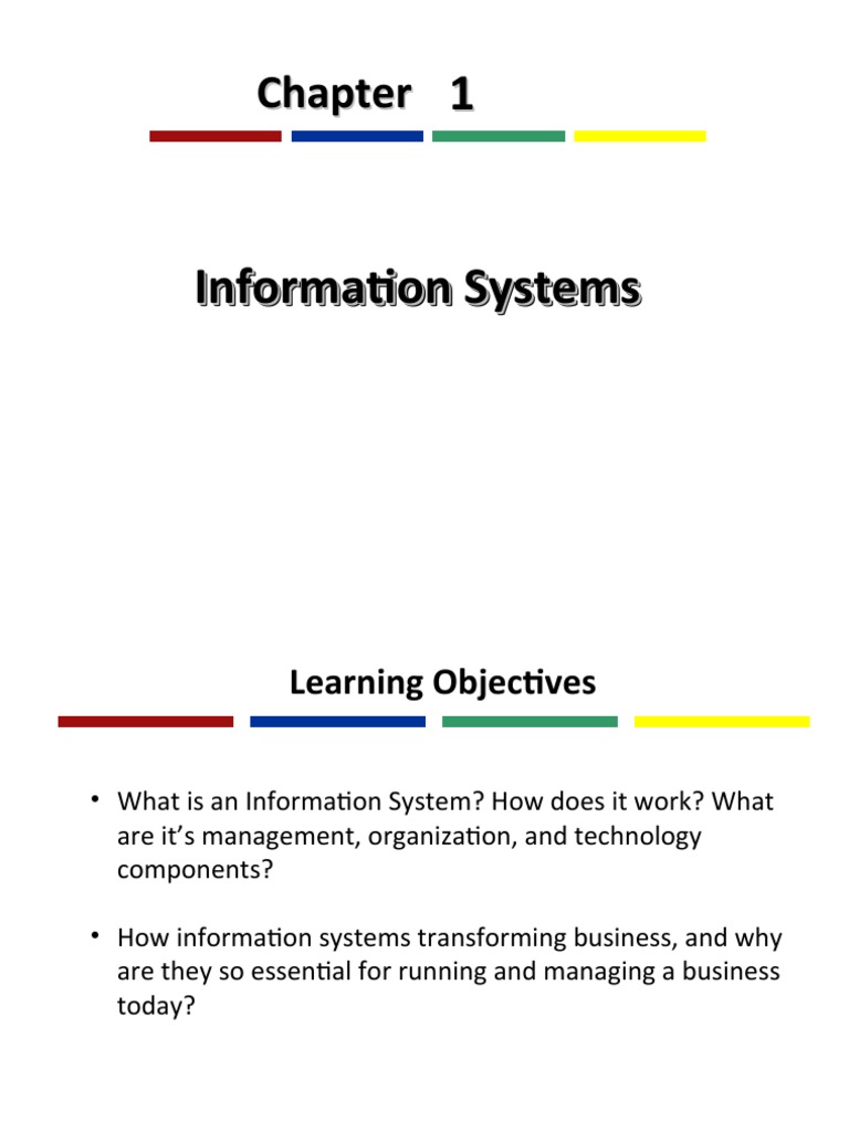 Understanding Information Systems in Business | PDF | Business Model ...