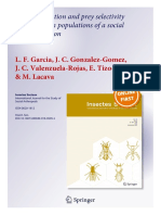 Garcia Et Al 2016. Diet Composition Pseudoescorpiones