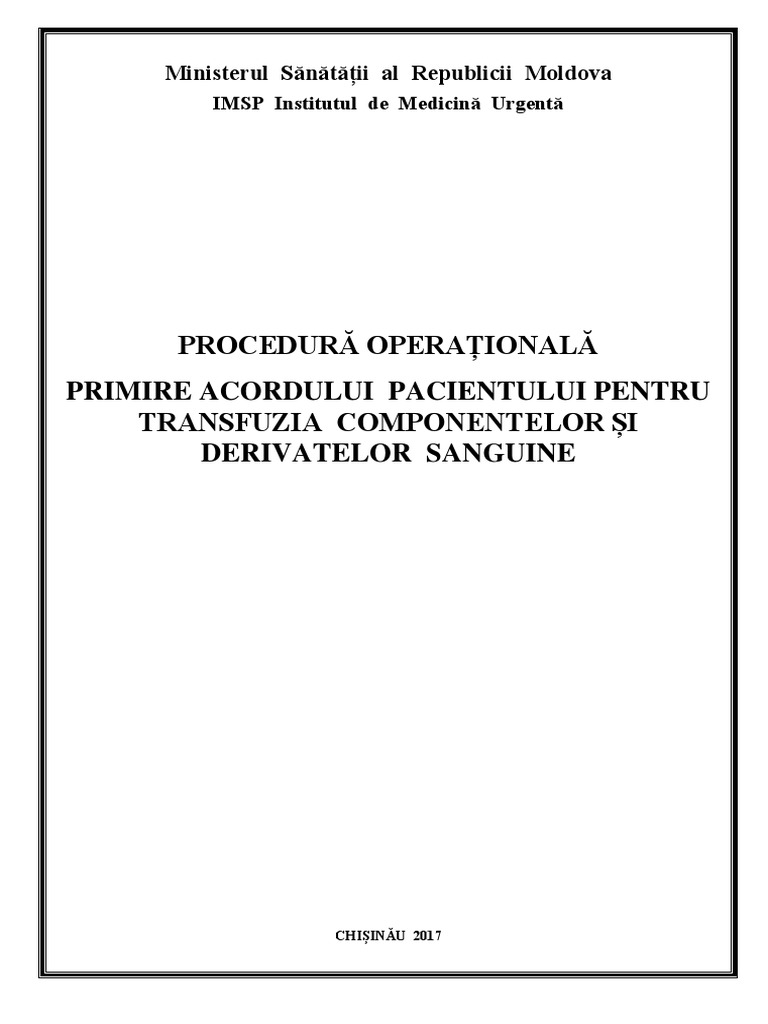 PO 4 Acordul Pacientului | PDF