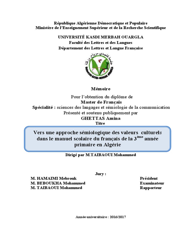 Ghettas Amina Pdf Compressed Pdf Interculturalisme Civilisation