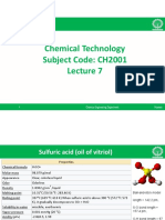 Chemical Technology Subject Code: CH2001