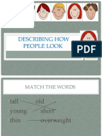 Adjectives For Describing How People Look Fun Activities Games - 75323