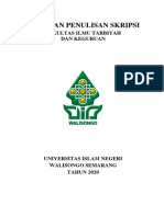 Pedoman Penulisan Skripsi 2020 PDF