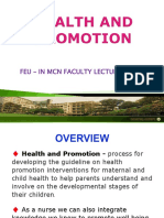 Module 5 Health Promotion of Infant and Toddler