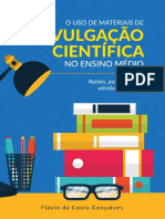 Cartilha educacional Divulgação Científica