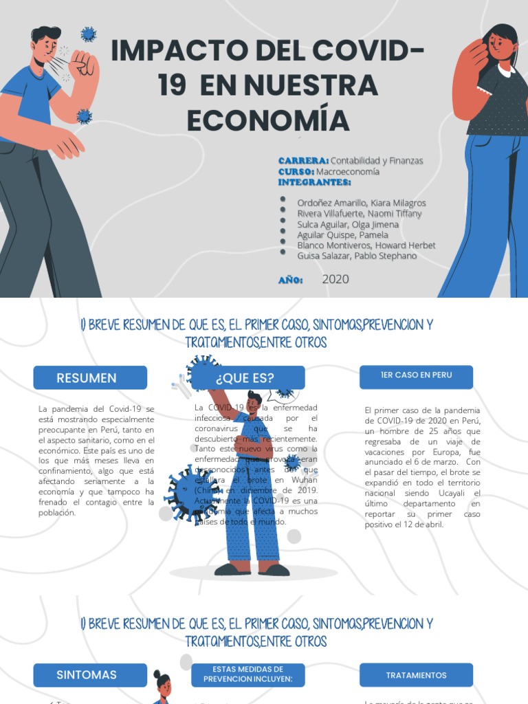 Impacto Economico de Covid 19 en El Peru PDF | PDF | Perú | Desempleo