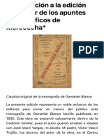 El Khipu de Juan Yunpa: Presentación A La Edición Facsimilar de Los Apuntes Monográficos de Morococh