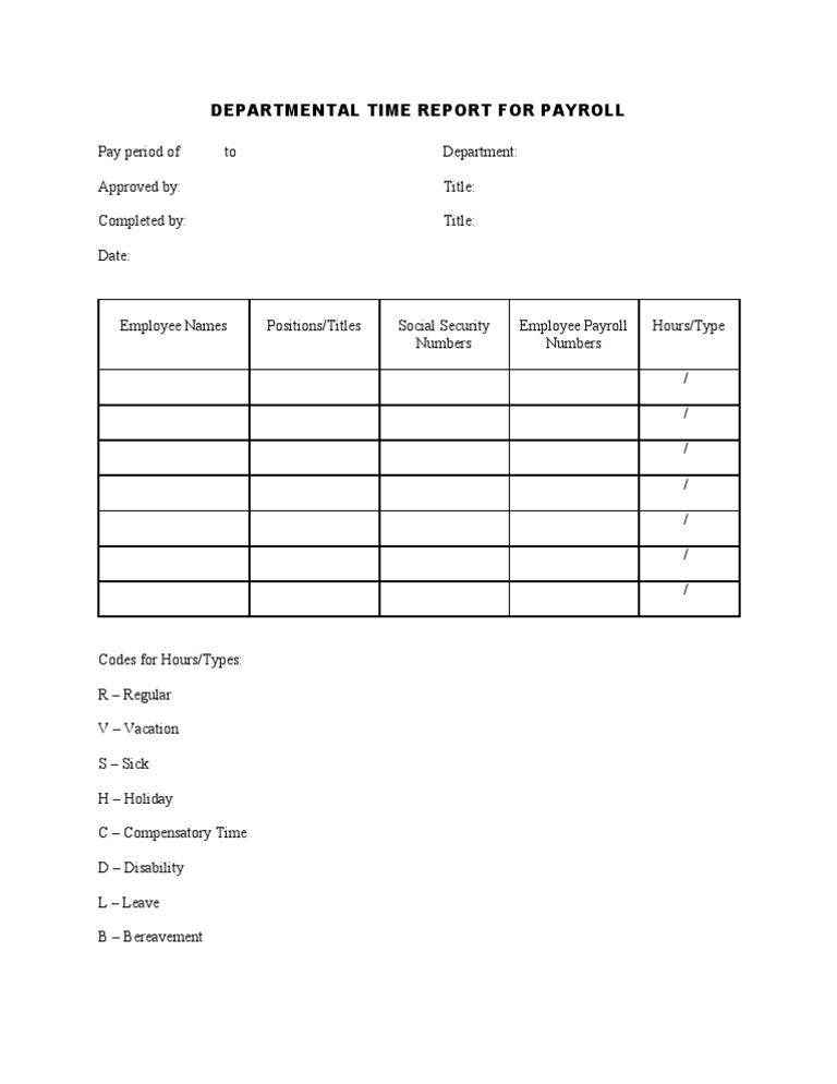 Employee Checklist For Payrol | PDF