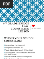 9th Grade Bridge Law 20-21