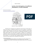 Las combinaciones secretas, el arte de la guerra y el sacrificio de cautivos en Mesoamérica y el Libro de Mormón