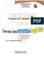 Crear Portafolio Drive PDF