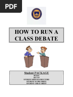 Debating Challenge 1, Neill Porteous, Worldcom Edu | PDF