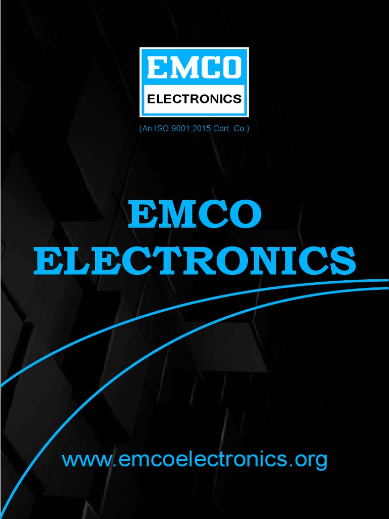 EMCO Electronics Transformer Solutions | PDF | Relay | Transformer