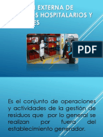 Gestión externa residuos hospitalarios