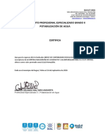 Punto 3 - Certificacion - Indice de Continuidad 2019