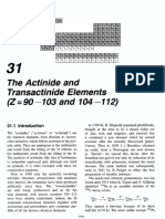 The Actinide and Transactinide Elements (Z = 90 -103 and 104 - 112