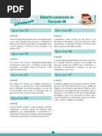 ENEM Amazonas GPI Fascículo 8 – A Evolução das Espécies - Gabarito Comentado