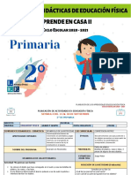 2° de Primaria EF Semana 4 - LEF Antonio Preza