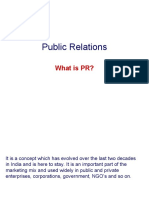 Public Relations: What Is PR?