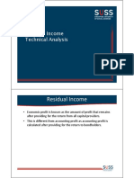 FIN355 Residual Income Technical Analysis