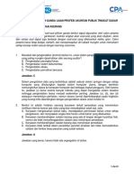 46-2020 Ilustrasi Soal Pengantar Auditing Dan Asurans (AAS) Tingkat Dasar PDF