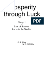Ch-1. Prosperity Through Luck