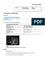 Volvo L120B  pressures