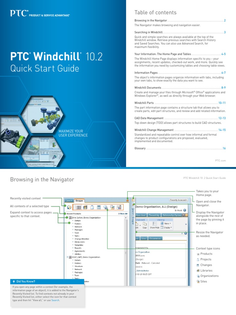 Windchill 10 - Quick Start Guide PDF | PDF | Software | System Software
