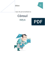 Personalidad "Cónsul" (ESFJ-A - ESFJ-T) - 16personalities