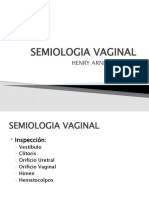 Semiologia Vaginal