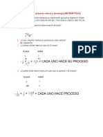 Solución Del Proyecto Ciencia y Tecnología 8