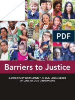 OBF Barriers To Justice 2018 or Civil Legal Needs Study