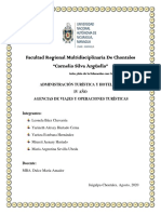 Agencia de Viajes y Operaciones Turísticas PDF