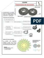 19 Cours Transmission de Mouvement