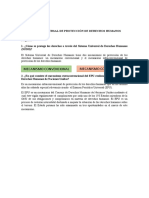 Sistema Universal de Protección de Derechos Humanos (Preguntas)