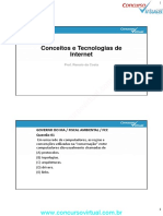 Aula 1 - Conceitos e Tecnologias de Internet