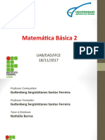 Matemática Básica - Aulas 5,6,7 (1)