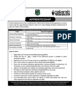 Apprenticeship: Trade & Qualification of Trade Apprentices
