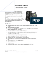 714-52 Mifare ID Reader: With Selectable Outputs