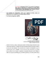 Fogelman Texto Sobre Profetas de Aleijadinho Vitral Monografico