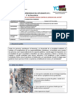 Sesión 1 "Conocemos Que La Pitarería Atenta Contra El Derecho Del Autor" Proyecto Ydyr