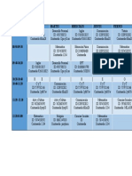 Horario 5to-A