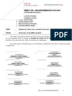 Informe Estudio de Transito