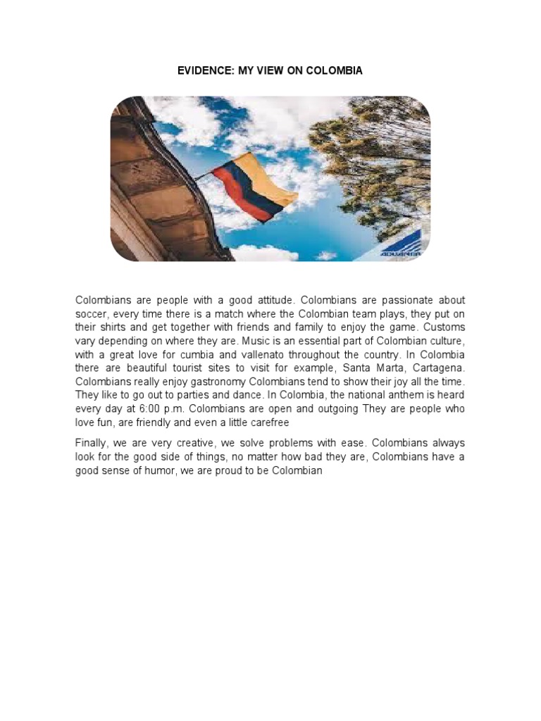My View On Colombia | PDF