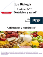 Alimentos, Nutrientes y Proteínas
