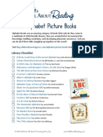 Alphabet Picture Books: Library Checklist