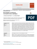 Neuroimagen en Demencia Correlacion Clinicopatologica