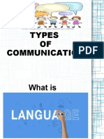Language and Communication-Module 1