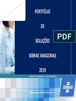 Portfólio de Soluções Educacionais SEBRAE AM 2019