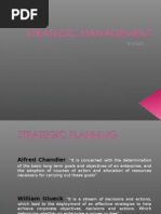 STRATEGIC MANAGEMENT